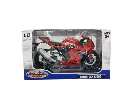 MSZ Miniatūrais modelis - SUZUKI GSR-R1000, mērogs 1:12 Jaunumi, Bērnu preces