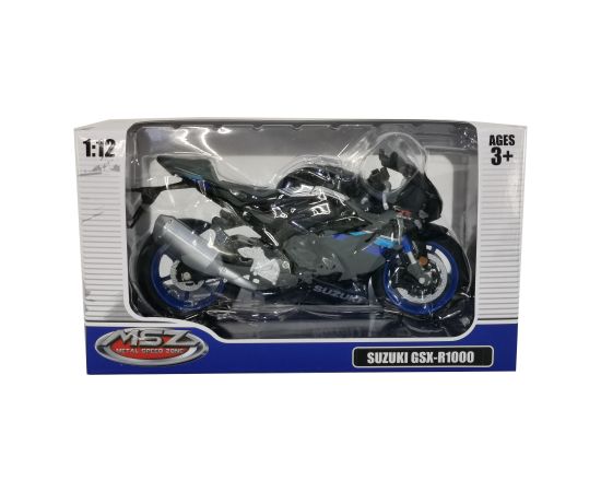 MSZ Miniatūrais modelis - SUZUKI GSR-R1000, mērogs 1:12 Jaunumi, Bērnu preces