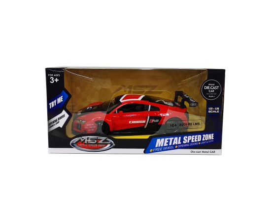 MSZ Miniatūrais modelis -Audi R8 LMS, mērogs 1:24 Jaunumi, Bērnu preces