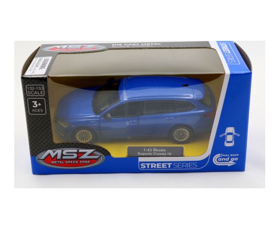 MSZ Miniatūrais modelis Škoda Superb Combi iV, 1:43 Jaunumi, Bērnu preces