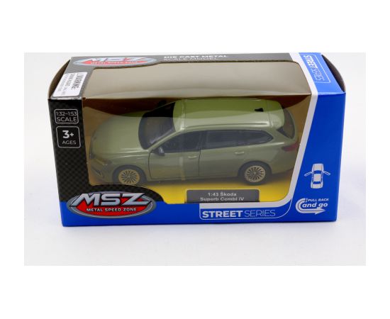 MSZ Miniatūrais modelis Škoda Superb Combi iV, 1:43 Jaunumi, Bērnu preces