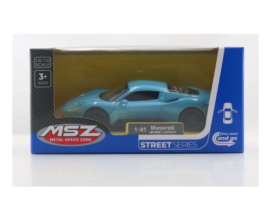 MSZ Miniatūrais modelis Maserati MC20, 1:41 Jaunumi, Bērnu preces