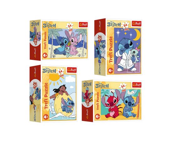 TREFL DISNEY STITCH Puzle Mini, 54 gab. Puzles
