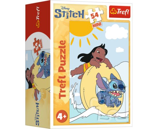 TREFL DISNEY STITCH Puzle Mini, 54 gab. Puzles
