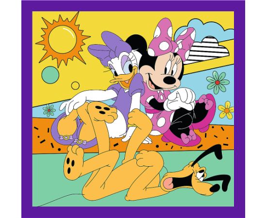TREFL DISNEY Pužļu komplekts 3in1 Mikipele Puzles