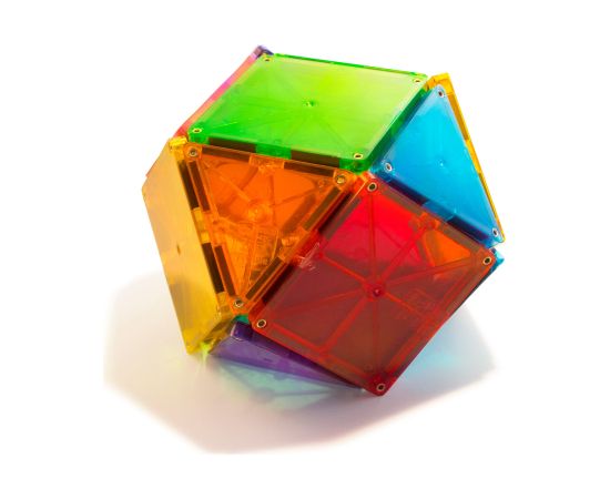 MAGNA-TILES Magnētiskais konstruktors "Tīras krāsas", 32 gab. Konstruktori 