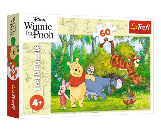 TREFL DISNEY WINNIE THE POOH Пазл Винни-Пух, 60 шт. Пазлы