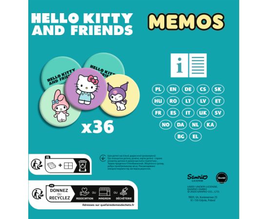 TREFL HELLO KITTY Memo 36 Hello Kitty Galda spēles