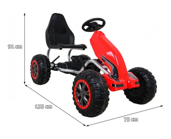 Ramiz Duży Gokart Na Pedały Dla Dzieci STRONG Jaunumi, Bērnu preces