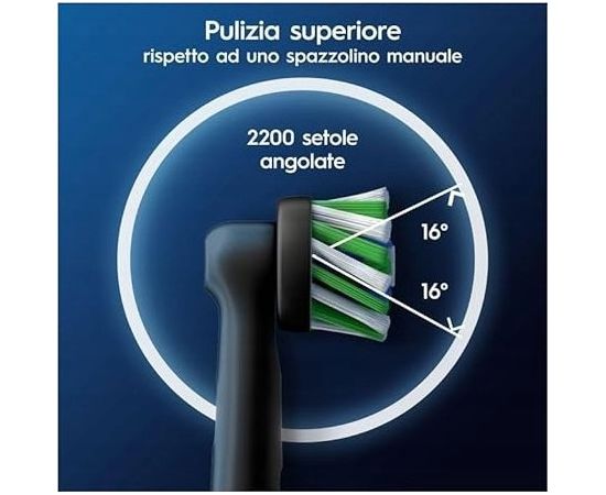 Końcówka Braun Braun Oral-B Pro CrossAction brush heads, pack of 10 (frustration-free outer packaging) Uzgaļi elektriskajām zobu birstēm