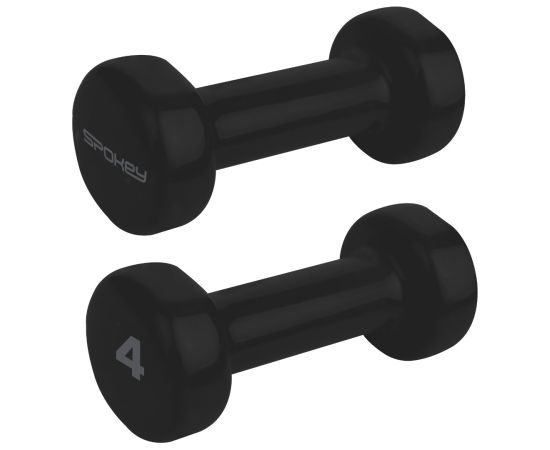 Vinila hanteles komplekts Spokey SHAPE 2x 4 kg Гантели и наборы
