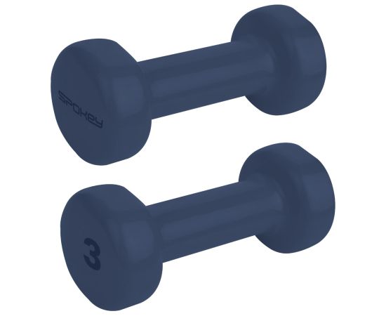 Vinila hanteles komplekts Spokey SHAPE 2x 3 kg Гантели и наборы