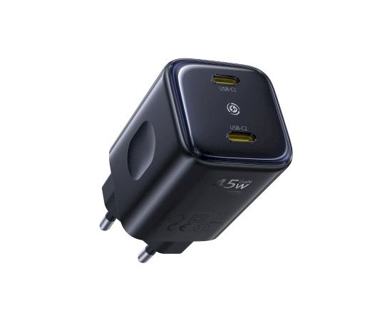 Baseus PicoGo AN13 2x USB-C Tīkla Lādētājs 45W Telefonu lādētāji 220v