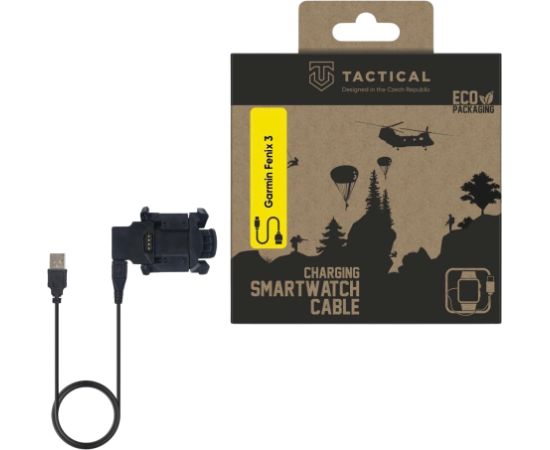 Tactical USB Charging and Data Cable Uzlādes un datu kabelis priekš Garmin Fenix 3 Data USB kabeļi