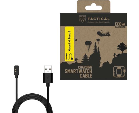 Tactical USB Charging Cable USB Кабель для зарядки Xiaomi Smart Band 8/9/10, Redmi Watch, Redmi Band Дата USB-кабели