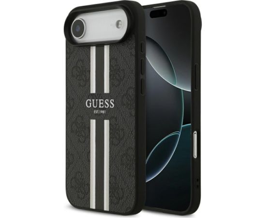 Guess 4G Printed Stripes MagSafe Case Aizsargapvalks priekš Apple iPhone 17 Air Neoriģinālie Maciņi