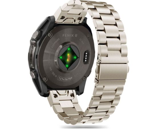 TECH-PROTECT NERŪSĒJOŠĀ TĒRAUDA GARMIN FENIX 5X | 5X PLUS | 6X | 6X PRO | 7X | 8 (51 MM) TITĀNA KRĀSĀ Smart-Watch aksesuāri