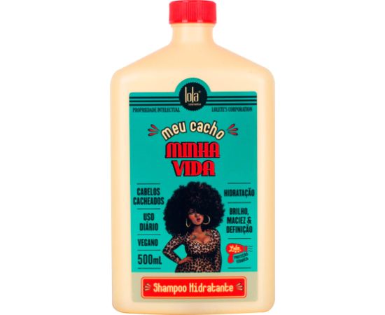 Lola Cosmetics, Meu Cacho Mihna Vida, Hair Shampoo, Defining & Anti-Frizz, 500 ml Šampūni
