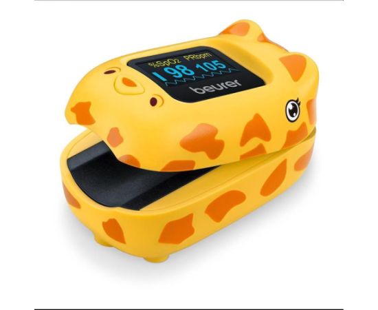Beurer PO13 Kids, yellow - Pulse oximeter Asinsspiediena mērītāji