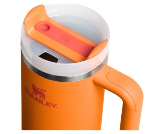 Stanley Termokrūze ar salmiņu The Quencher H2.O FlowState Tumbler 0.89L oranža Termosi un Termokrūzes