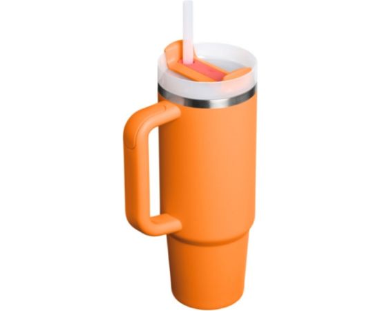 Stanley Termokrūze ar salmiņu The Quencher H2.O FlowState Tumbler 0.89L oranža Termosi un Termokrūzes