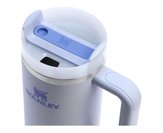 Stanley Термокружка с трубочкой The Quencher H2.O FlowState Tumbler 0,89 л, светло-голубая Термо кружки
