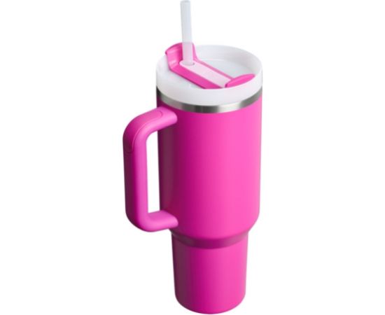 Stanley Термокружка с трубочкой The Quencher H2.O FlowState Tumbler 1,18 л, фуксия Термо кружки