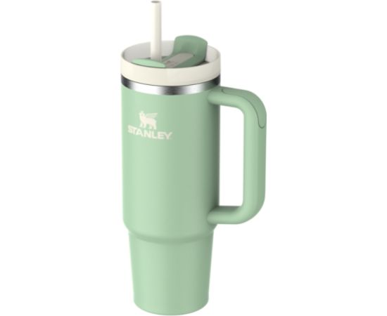 Stanley Термокружка с трубочкой The Quencher H2.O FlowState Tumbler 0,89 л фисташкового цвета Термо кружки