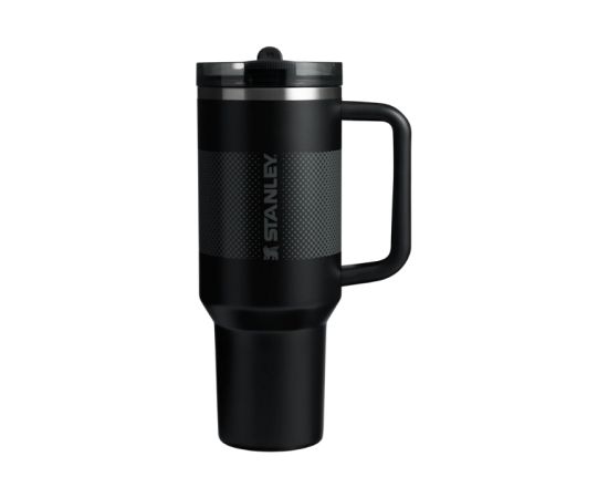 Stanley Термокружка с трубочкой The Quencher ProTour Flip Straw Tumbler 1,18 л, черная Термо кружки
