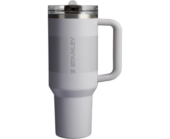 Stanley Термокружка с трубочкой The Quencher ProTour Flip Straw Tumbler 1.18 л светло-серая Термо кружки