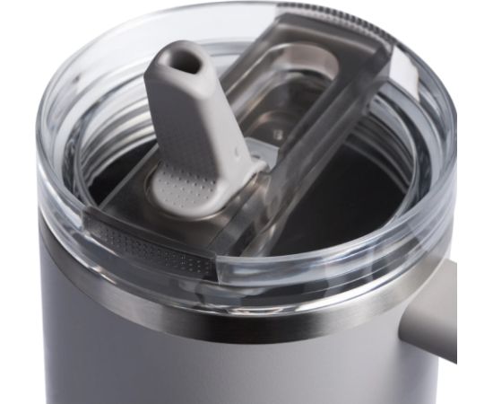 Stanley Термокружка с трубочкой The Quencher ProTour Flip Straw Tumbler 1.18 л светло-серая Термо кружки