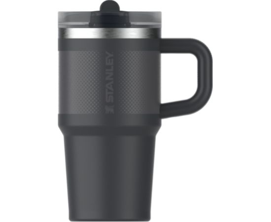 Stanley Термокружка с трубочкой The Quencher ProTour Flip Straw Tumbler 0.59L черная Термо кружки