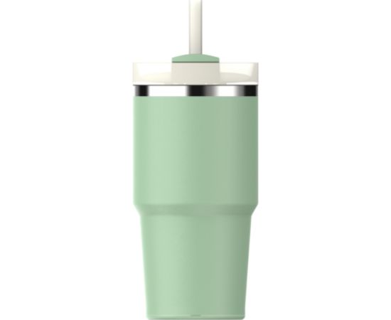 Stanley Termokrūze ar salmiņu The Quencher H2.O FlowState Tumbler 0,59L pistāciju krāsā Termosi un Termokrūzes
