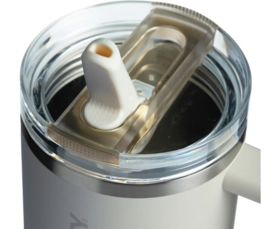 Stanley Termokrūze ar salmiņu The Quencher ProTour Flip Straw Tumbler 1.18L krēmkrāsā Termosi un Termokrūzes