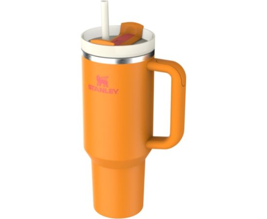 Stanley Termokrūze ar salmiņu The Quencher H2.O FlowState Tumbler 1.18L oranža Termosi un Termokrūzes