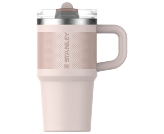 Stanley Termokrūze ar salmiņu The Quencher ProTour Flip Straw Tumbler 0,59L gaiši rozā Termosi un Termokrūzes