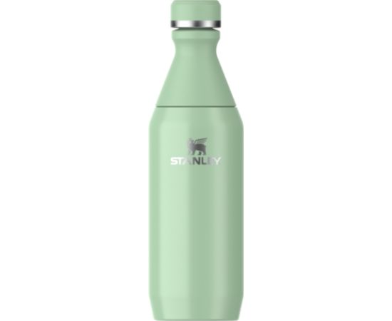 Stanley Termopudele The All Day Slim Bottle 0,35L glancēta pistāciju krāsā Pudeles