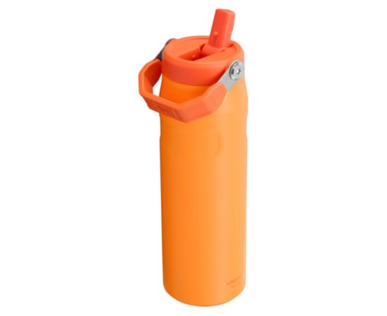 Stanley Termopudele ar salmiņu The IceFlow Bottle Flip Straw 2.0 0,71L oranža Pudeles