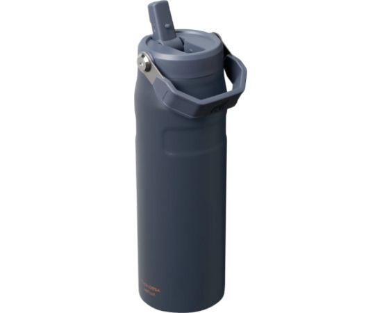 Stanley Termopudele ar salmiņu The IceFlow Bottle Flip Straw 2.0 0,71L pelēka Pudeles
