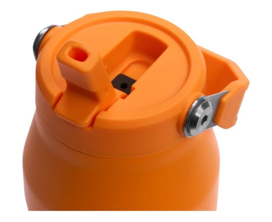 Stanley Termopudele ar salmiņu The IceFlow Bottle Flip Straw 2.0 1,06L oranža Pudeles