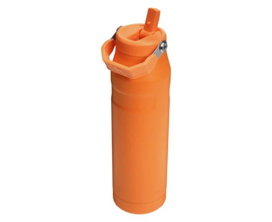 Stanley Termopudele ar salmiņu The IceFlow Bottle Flip Straw 2.0 1,06L oranža Pudeles