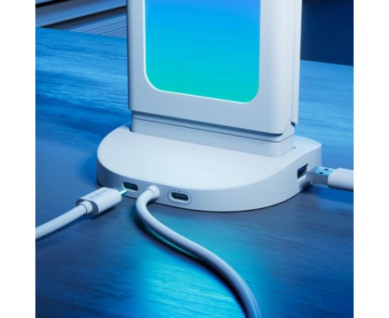 Nanoleaf Pegboard Desk Dock, White 15 W RGB Dekoratīvais apgaismojums 