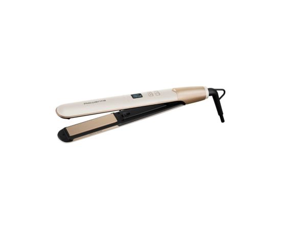 Rowenta Hair Straightener SF4633F0 Express Shine Ceramic heating system Ionic function Temperature (max) 210 °C Number of heating levels 8 Beige Matu taisnotāji