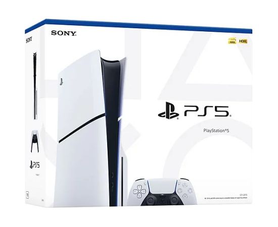 Sony PlayStation 5 Slim BluRay console 1 TB white Игровые приставки