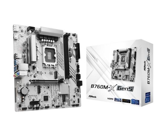 Płyta główna Asrock B760M-X GEN5 Материнские платы