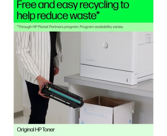 HP 213A (W2131A) Toner Cartridge, Cyan Tintes printeru izejmateriāli