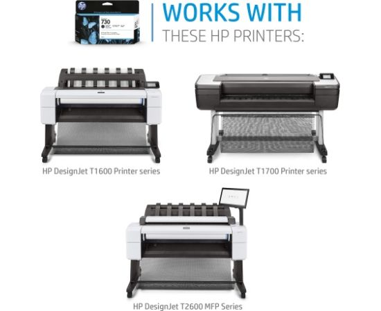 HP 730 (P2V63A) Ink Cartridge, Magenta (SPEC) Tintes printeru izejmateriāli