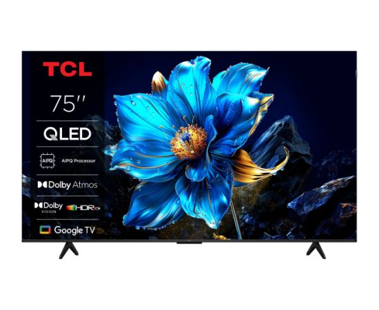TCL 75" | QLED | 4k UHD | DVB-T2/C/S2 | Smart TV | Wi-Fi | Bluetooth | 60Hz Televizori