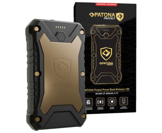 Patona Protect PowerBank Extreme 100 PD65W 27000mAh Power Banks
