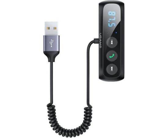 USAMS Adapter audio Bluetooth 5.0 + transmiter FM FM Transmiteri